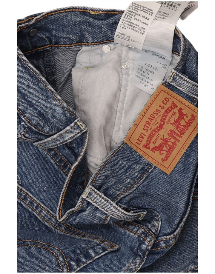 Vaqueros Levi's Ribcage Bootcut para mujer W27 L31 Algodón azul