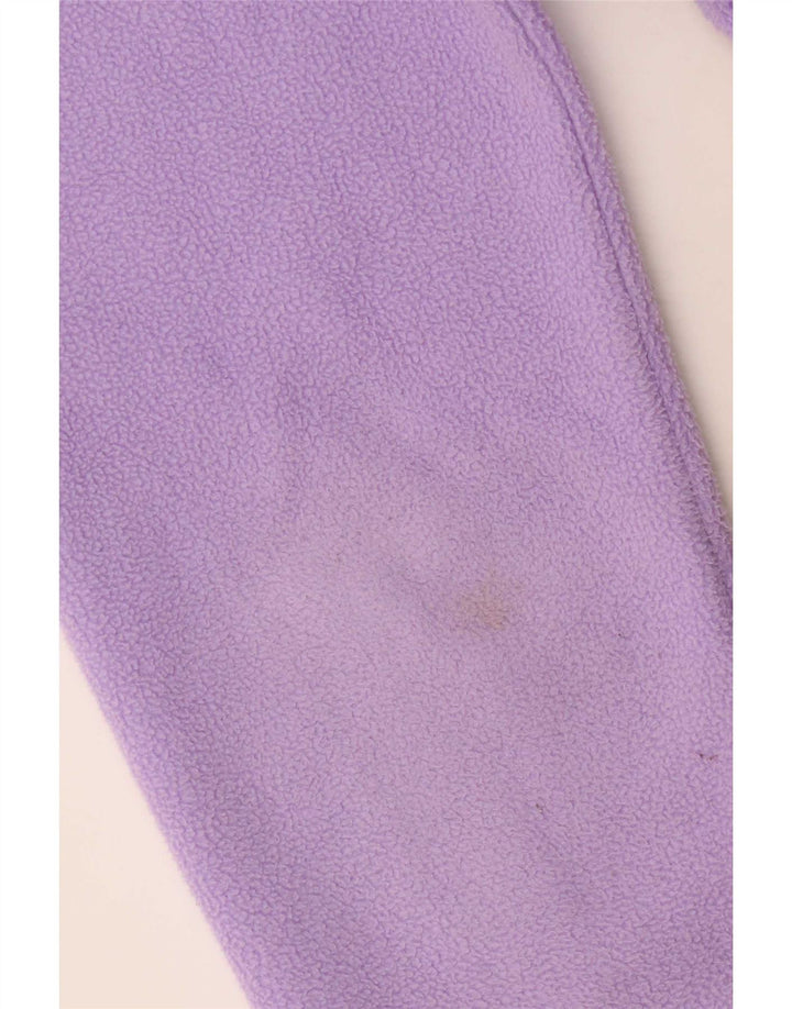Champion Jersey De Polar Con Cuello Y Cremallera Para Hombre Poliéster Morado Medio