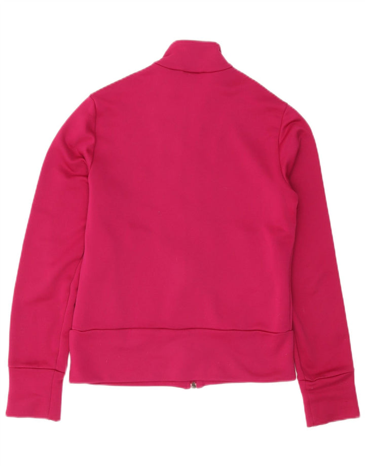 Adidas - Chaqueta de chándal para mujer, talla 40, poliéster rosa medio