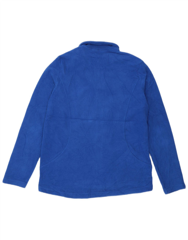 Marks & Spencer Chaqueta polar para mujer UK 44 Poliéster azul grande