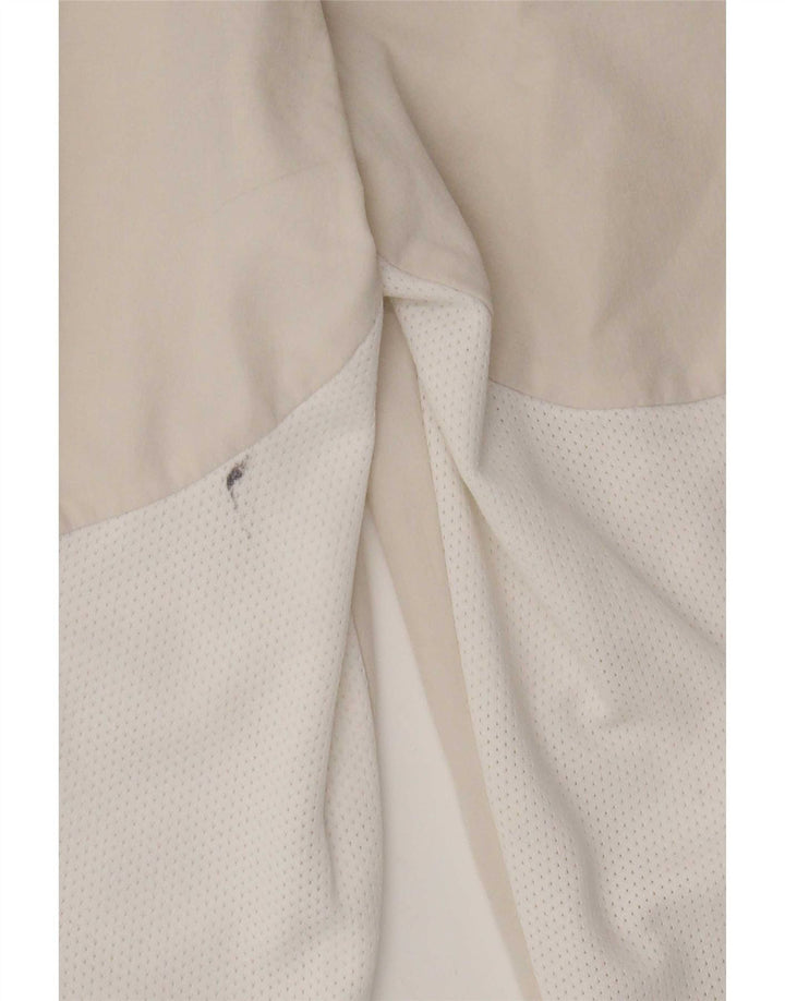 Nike Bermudas deportivas para niños 10-11 años Beige Poliéster color block