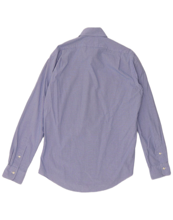 Polo Ralph Lauren Camisa Regent para hombre Talla 38 15 Cuadros azules medianos