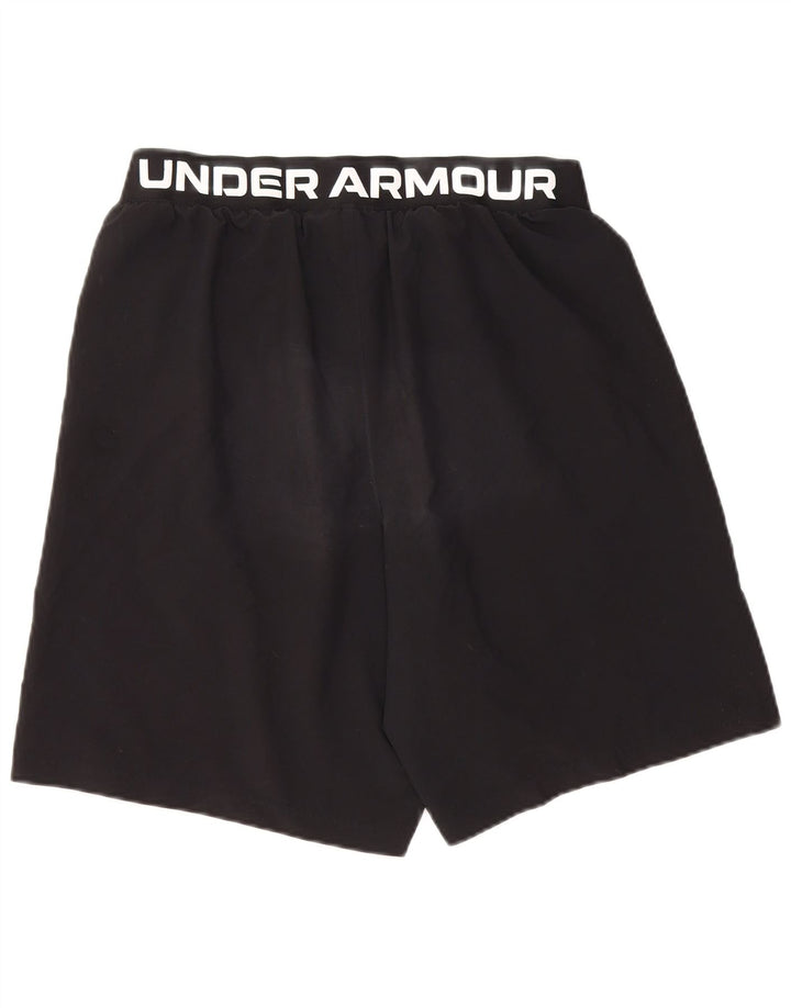 UNDER ARMOUR Pantalones cortos deportivos gráficos para hombre Poliéster negro grande