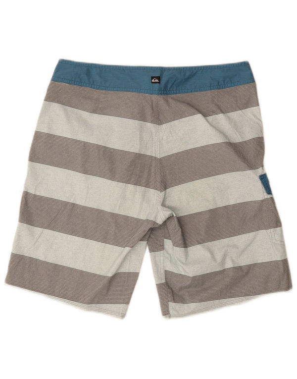 Bañador Quiksilver Hombre Mediano Poliéster Rayas Multicolores
