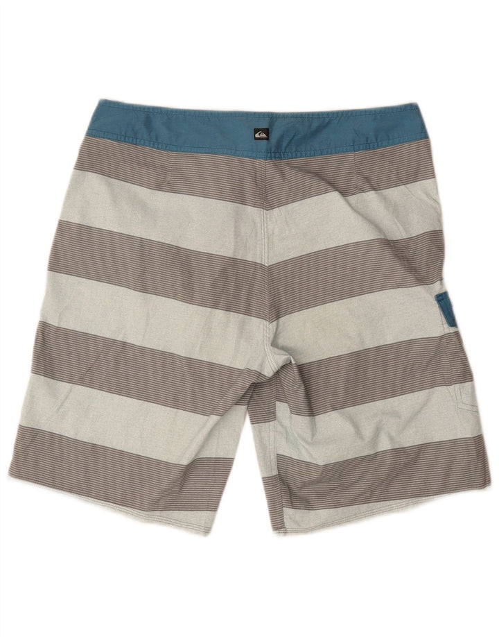 Bañador Quiksilver Hombre Mediano Poliéster Rayas Multicolores