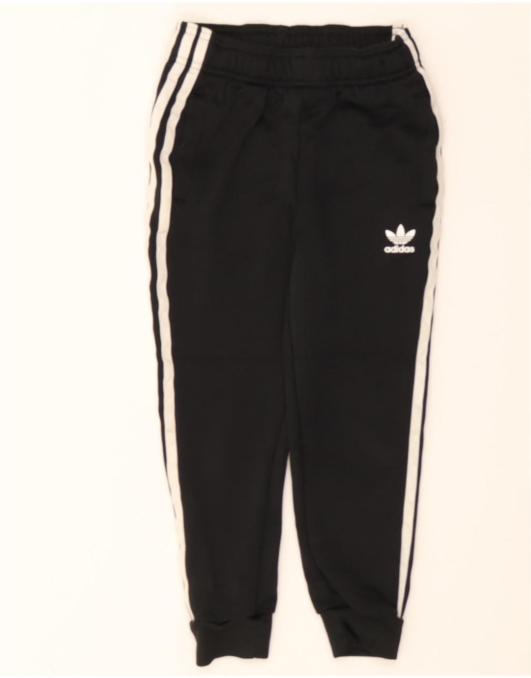 ADIDAS Boys Tracksuit Trousers Joggers 4-5 Years  Black Vintage Adidas and Second-Hand Adidas from Messina Hembry 