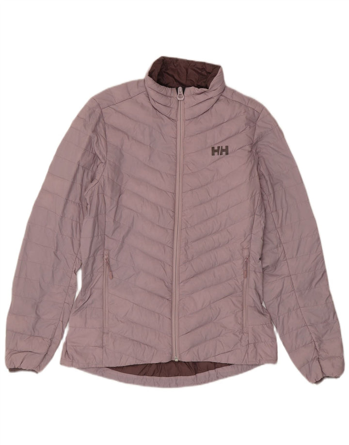 Helly Hansen Chaqueta acolchada para mujer UK 10 Small Púrpura Poliamida