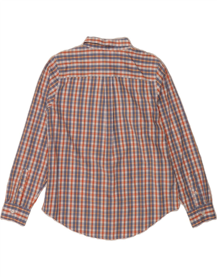 L.L.BEAN Womens Shirt UK 14 Medium Blue Check Cotton Vintage L.L.Bean and Second-Hand L.L.Bean from Messina Hembry 