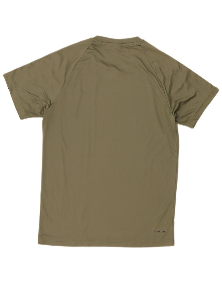 Adidas Hombre Camiseta Top Small Verde