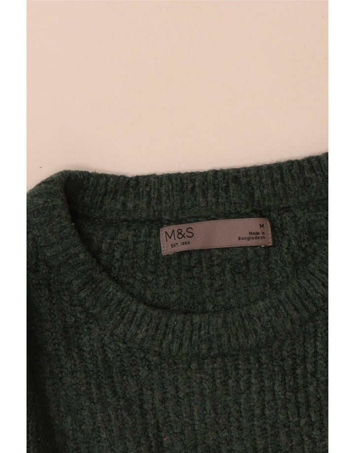 Marks & Spencer Jersey De Cuello Redondo Para Hombre Acrílico Verde Medio