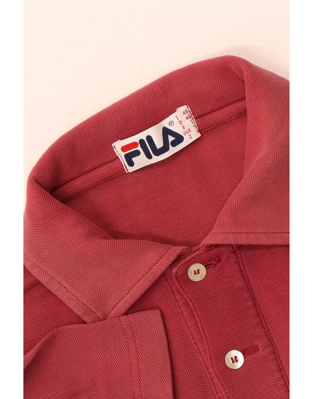 Fila Polo para hombre IT 46 Small Rojo