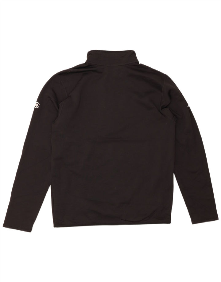 THE NORTH FACE Sudadera con cuello y cremallera para hombre Jersey Medium Black Poliéster