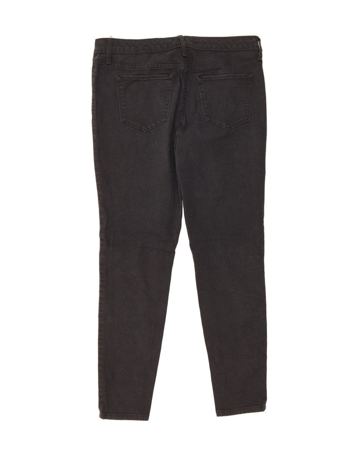 MOSSIMO Womens Mid Rise Jegging Jeans US 8 Medium W29 L29 Black Cotton Vintage Mossimo and Second-Hand Mossimo from Messina Hembry 