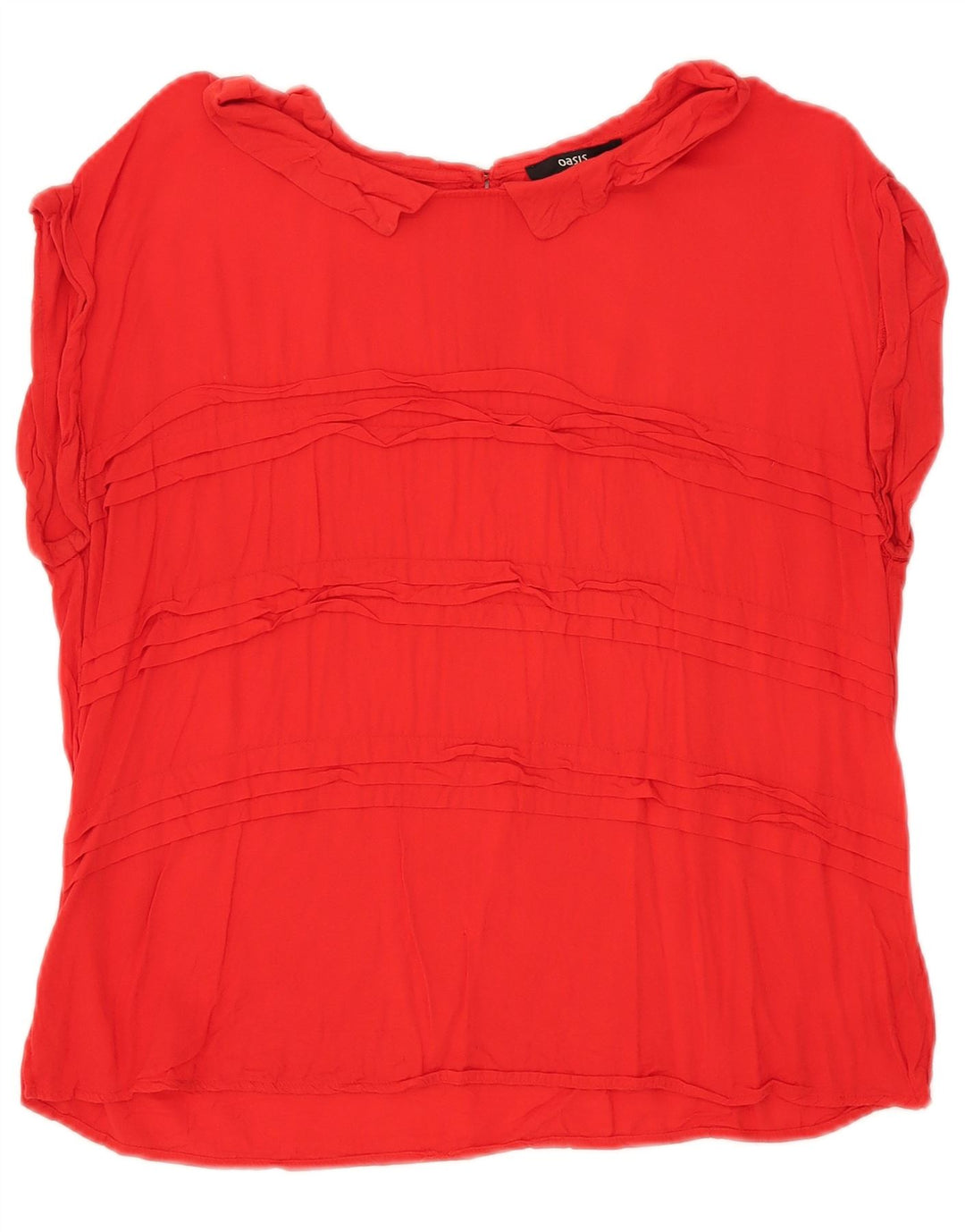 Blusa Oasis para mujer Top UK 46 Large Viscosa roja