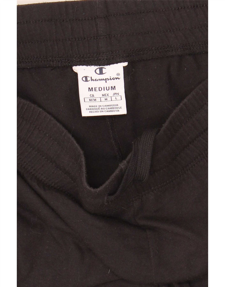 Champion Shorts deportivos gráficos para mujer Reino Unido 12 Mediano Negro