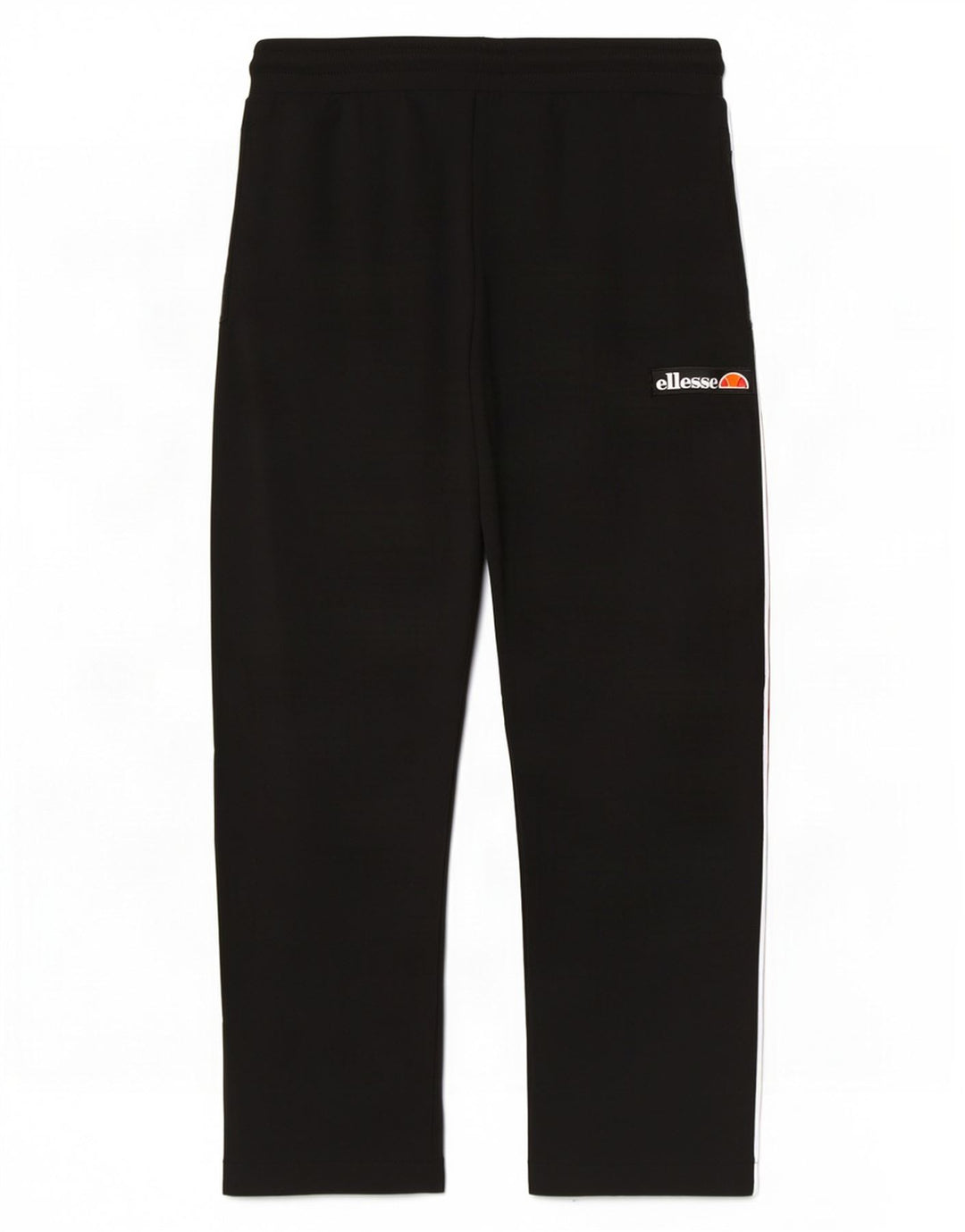 Ellesse Hombre Pantalones De Chándal Gráficos De Algodón Color Block En Negro Mediano