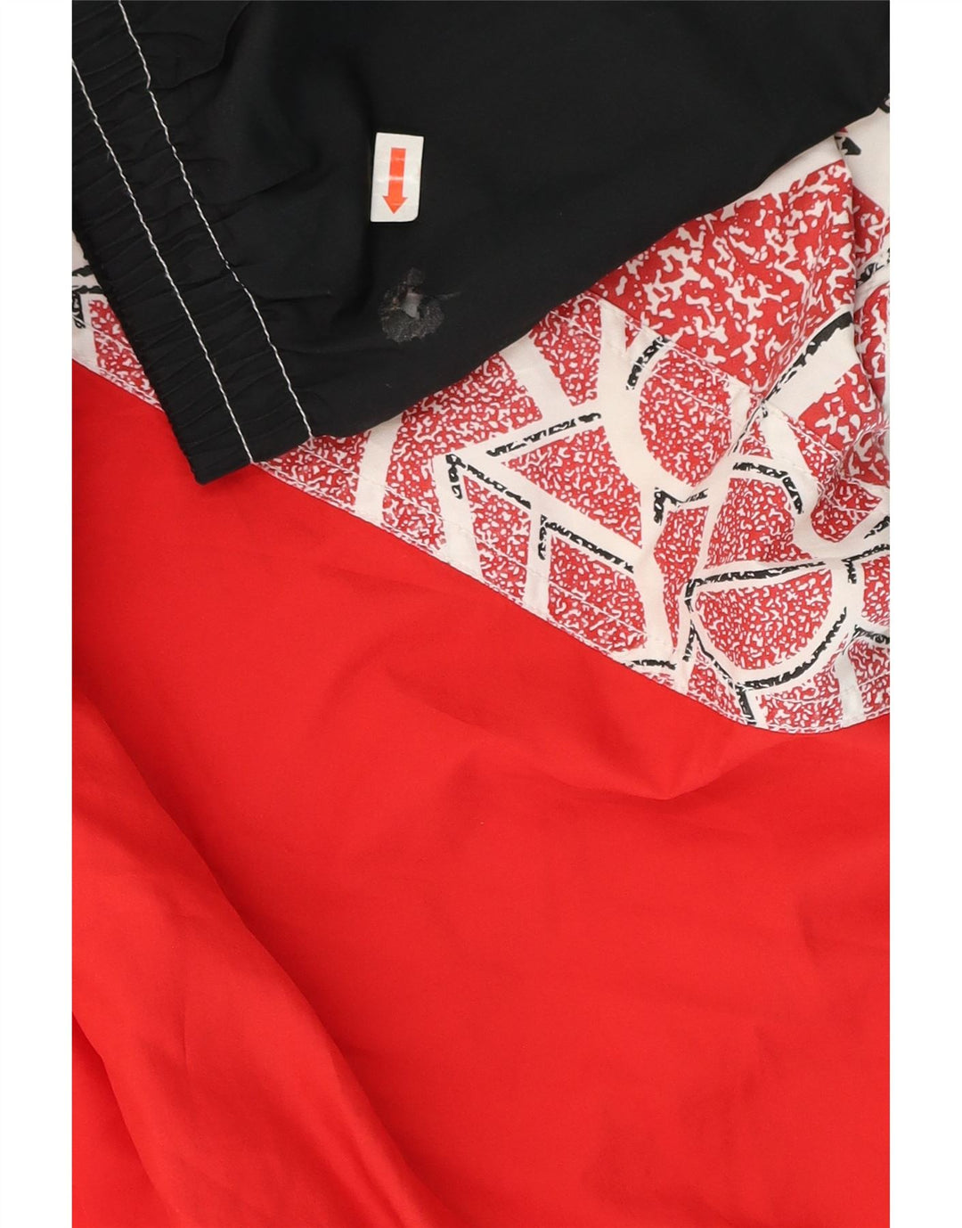 Ellesse Mens Chándal Top Chaqueta 2XL Rojo Colorblock Poliéster