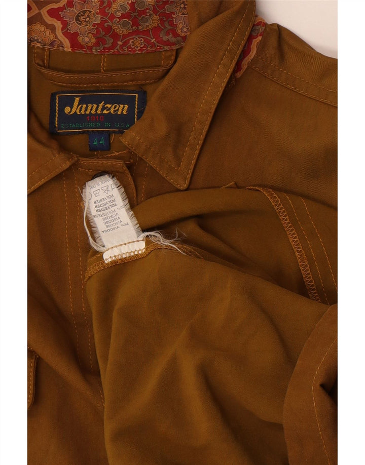Jantzen Chaqueta utilitaria extragrande para mujer IT 44 Viscosa caqui mediana