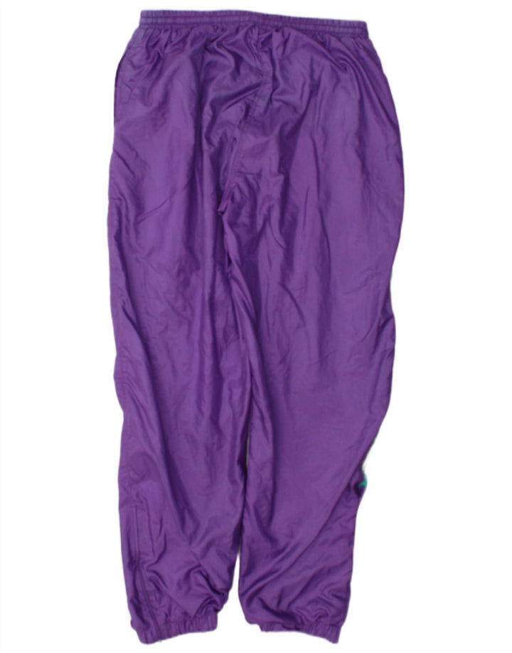 Pantalones de chándal para hombre Active Joggers Large Purple Geométrico Poliamida