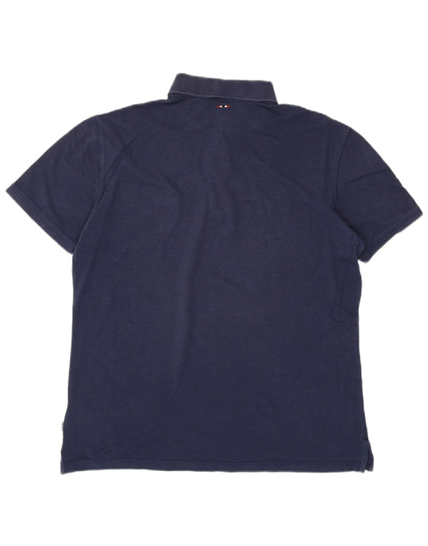 NAPAPIJRI Polo Hombre XL Azul Marino Algodón