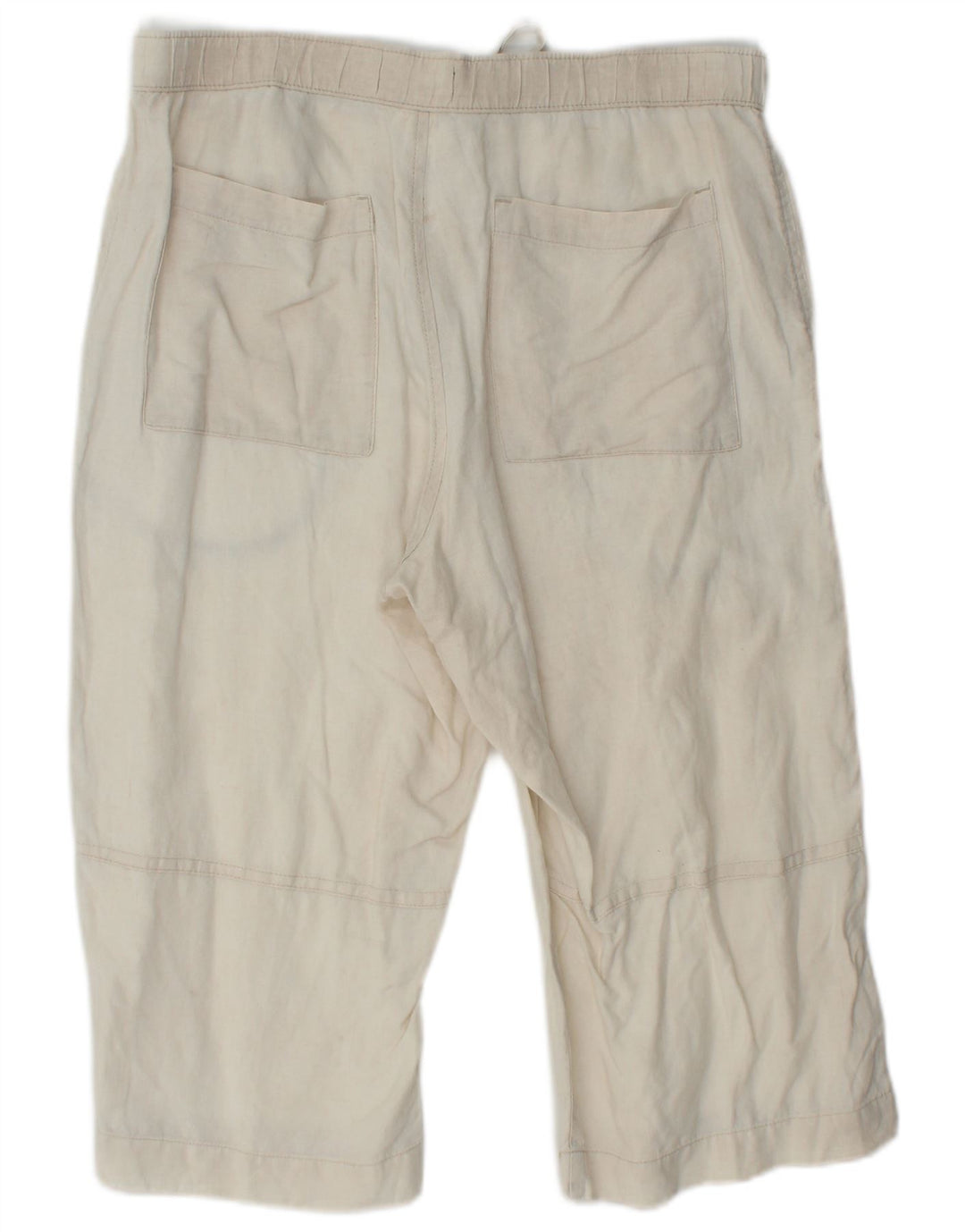 MARKS & SPENCER Bermudas Blue Harbor para hombre W32 Lino beige medio