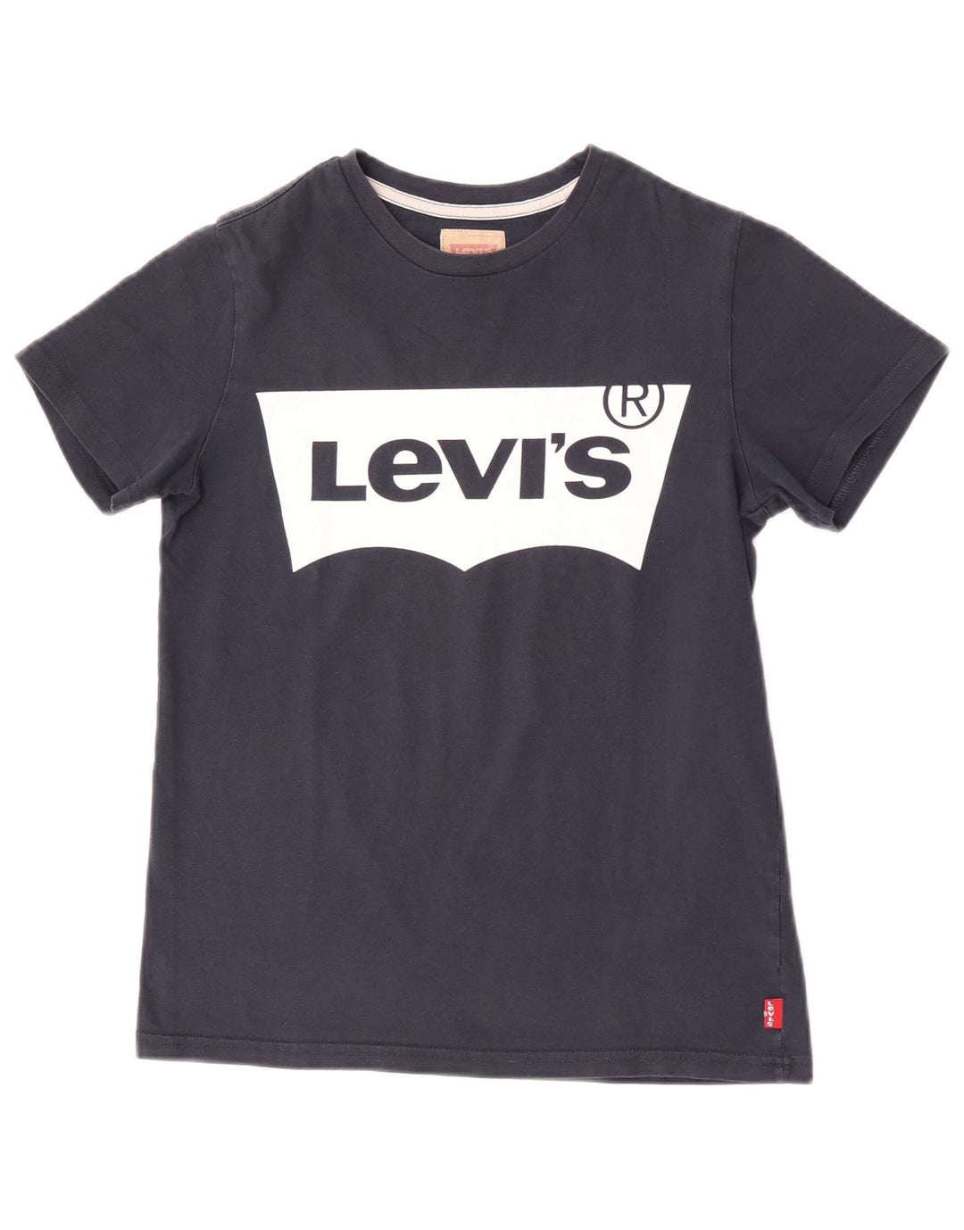 Camiseta Levi's Regular Graphic para niño 13-14 años Logotipo azul marino