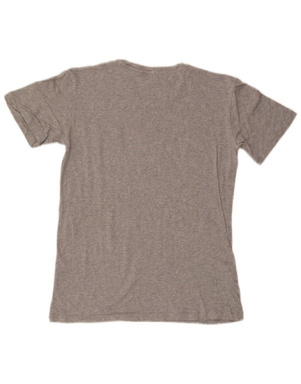 Trussardi Jeans Hombre Camiseta Gráfica Top Small Gris Moteado