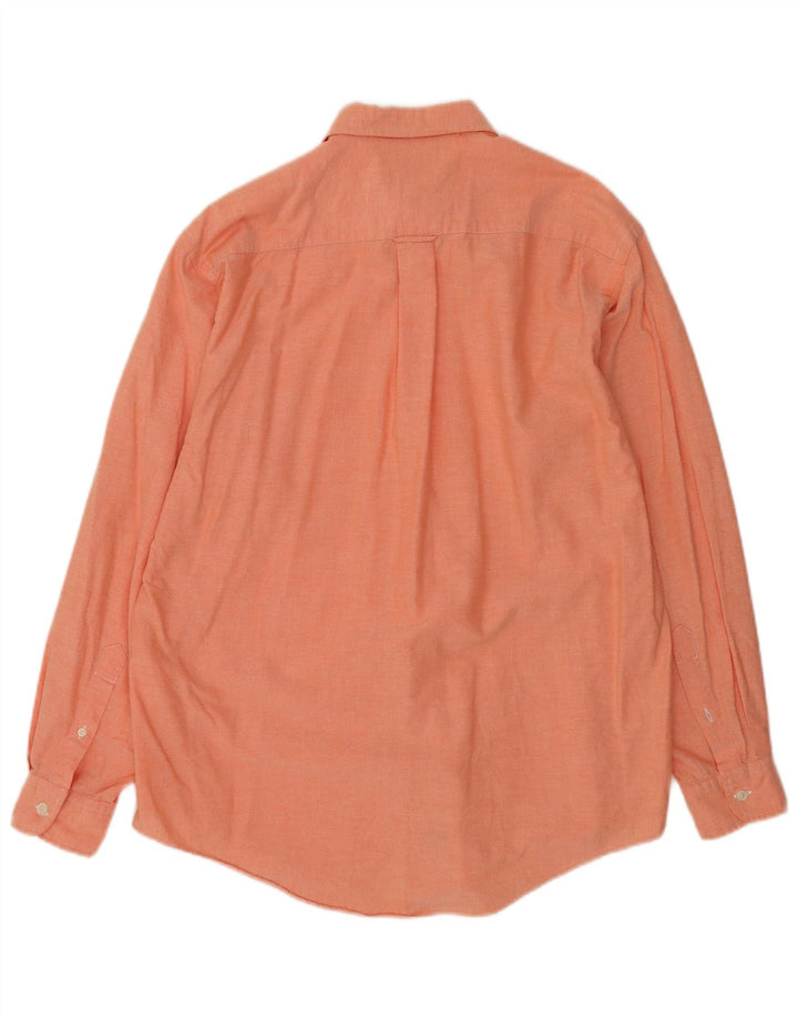 Camisa Nautica Hombre Algodón Naranja Medio