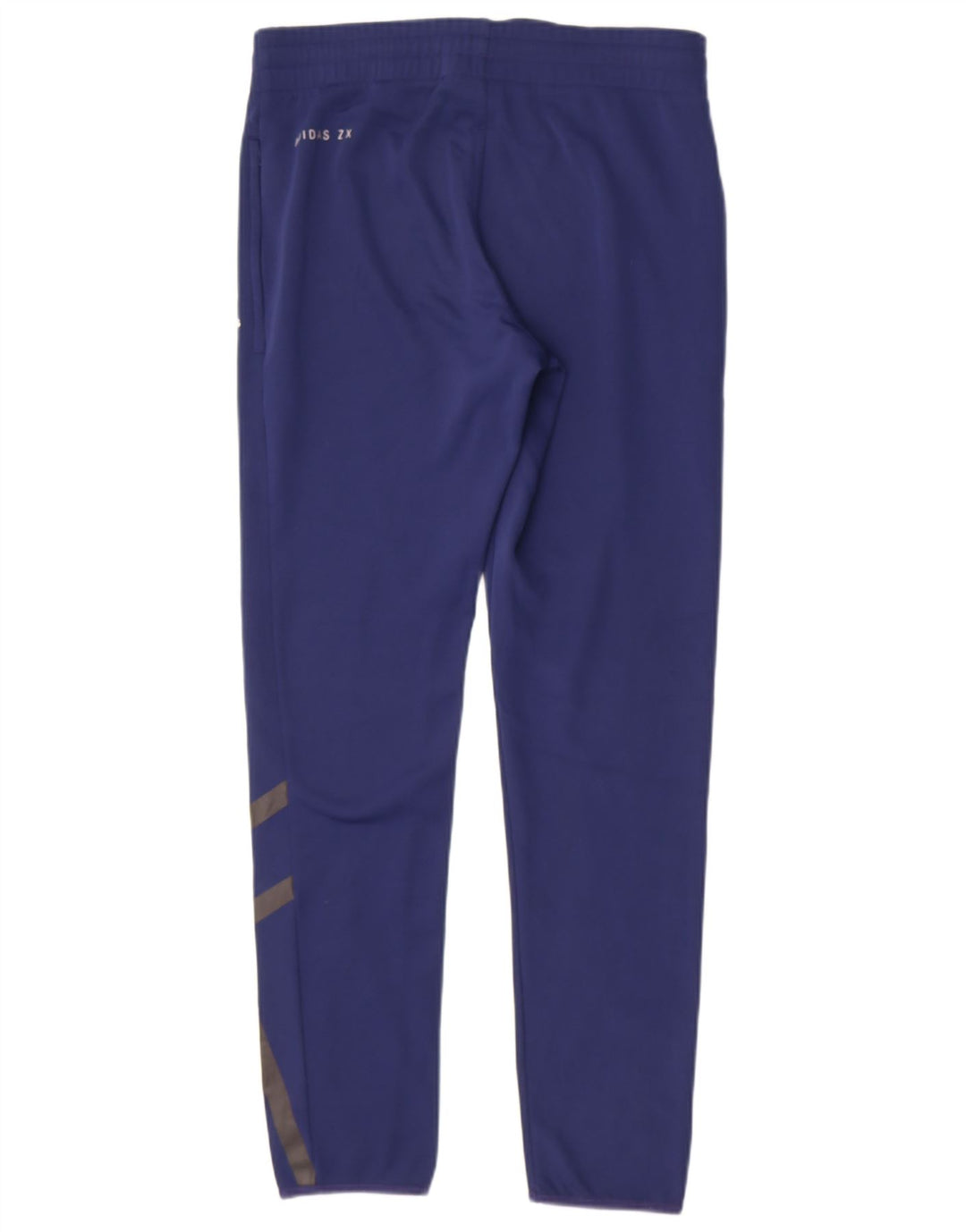 ADIDAS Mens Tracksuit Trousers Medium  Blue Polyester