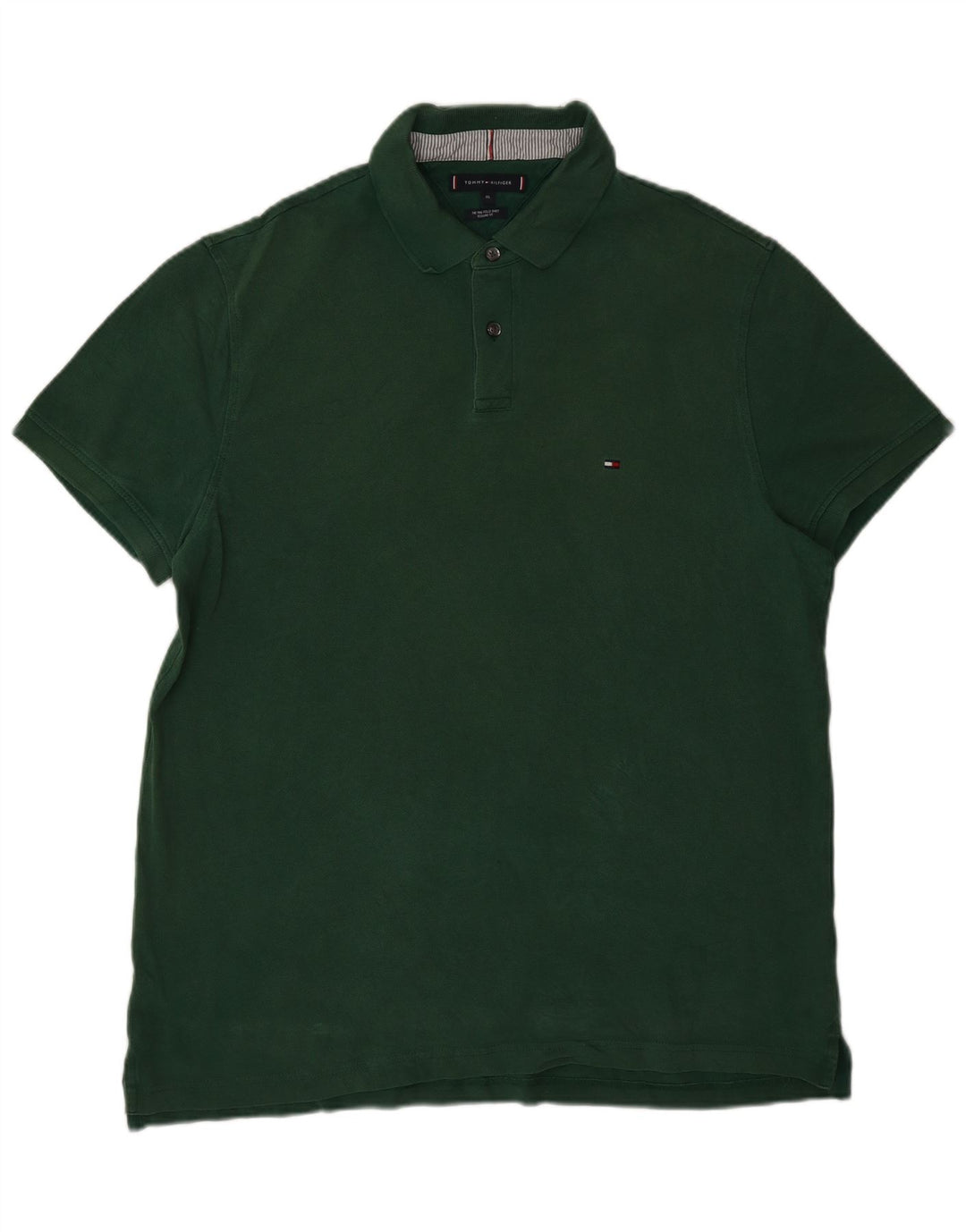 Tommy Hilfiger Polo Regular Fit para Hombre XL Verde