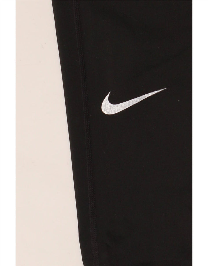 Nike Leggings gráficos para mujer UK 10 Small Poliéster negro