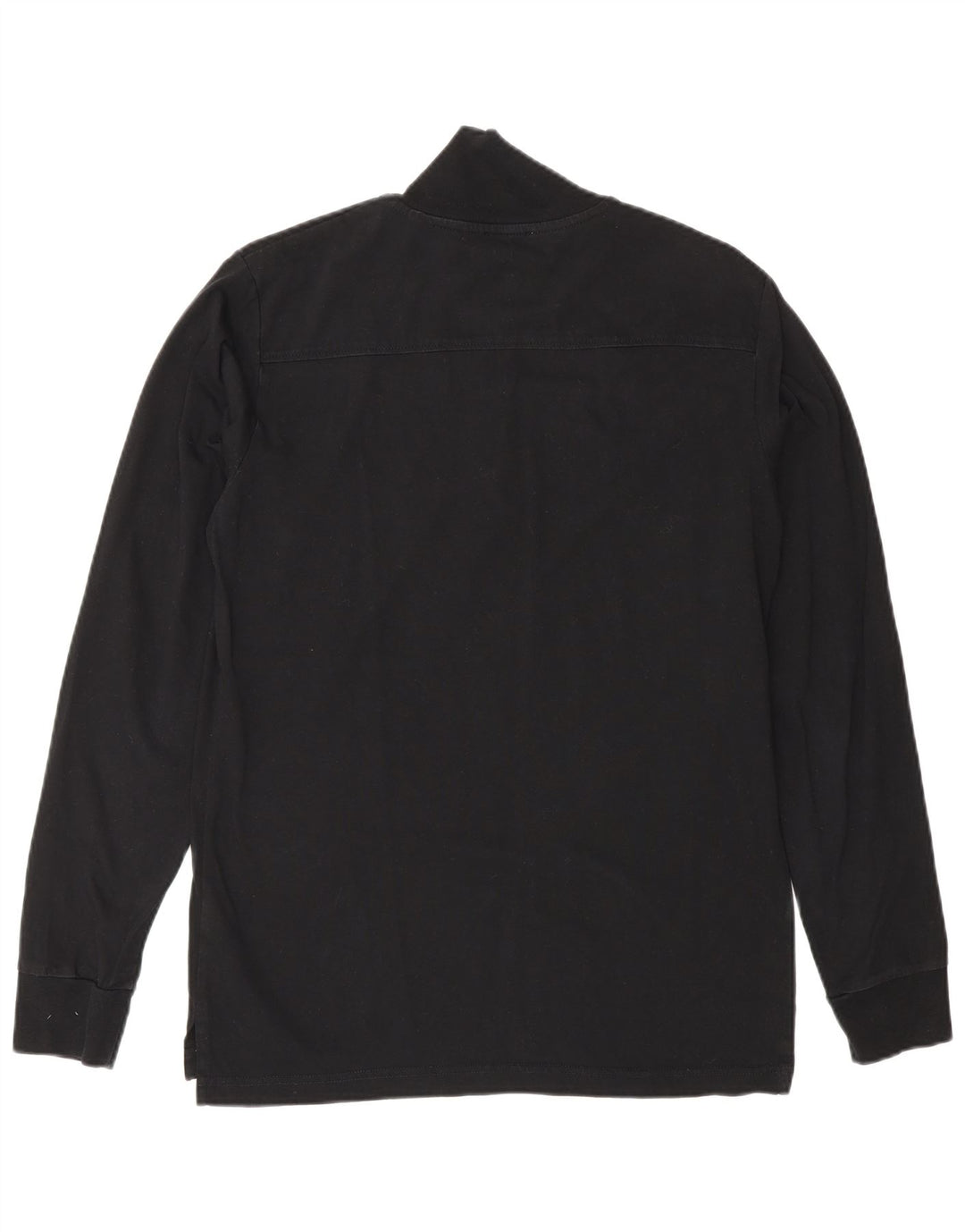 Diesel Hombre Jersey Gráfico Con Cremallera En El Cuello Jersey Pequeño De Algodón Negro