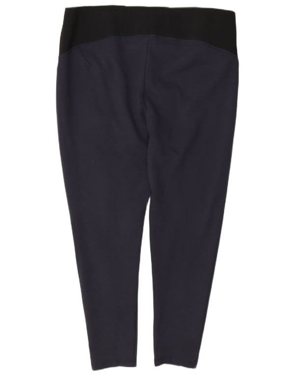 Marks & Spencer Leggings de cintura alta para mujer UK 20 2XL Azul marino Viscosa
