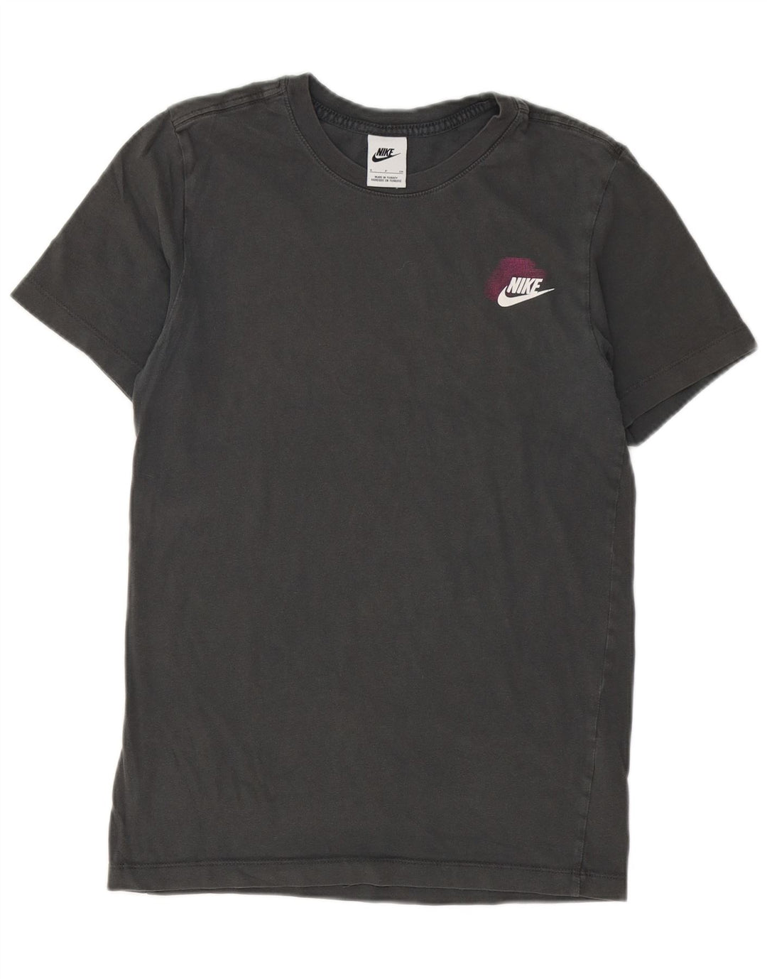 NIKE Camiseta gráfica para hombre Top Small Grey Cotton