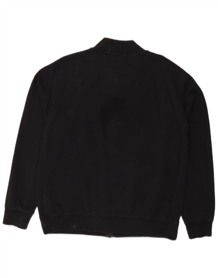 Nike - Chaqueta de chándal para hombre, talla grande, algodón negro