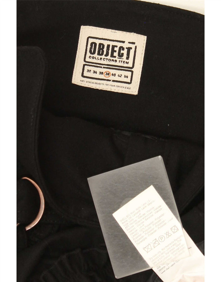 Object Falda acampanada para mujer EU 38 Mediana W28 Lana negra