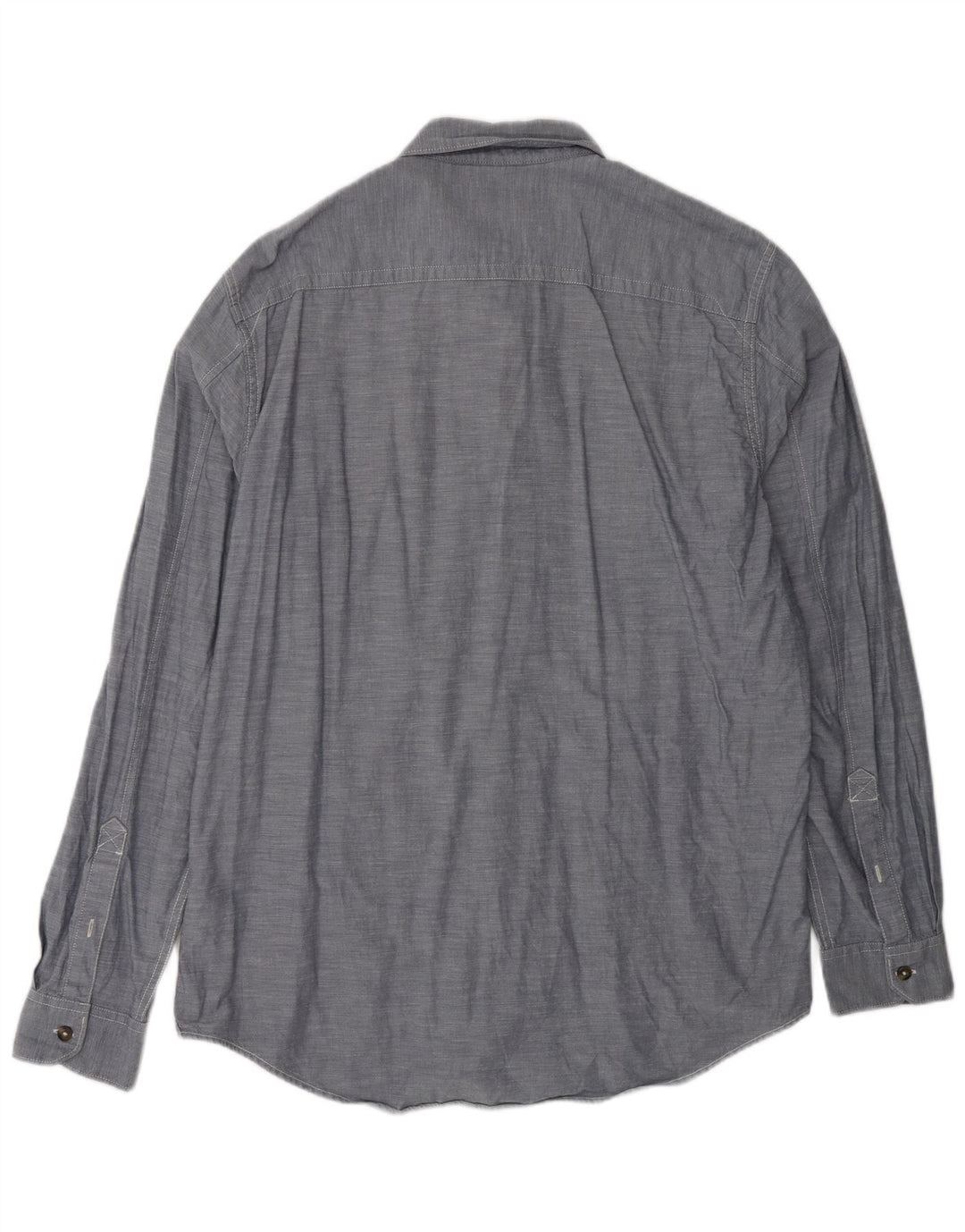 TIMBERLAND Camisa Slim Fit Hombre XL Gris Algodón