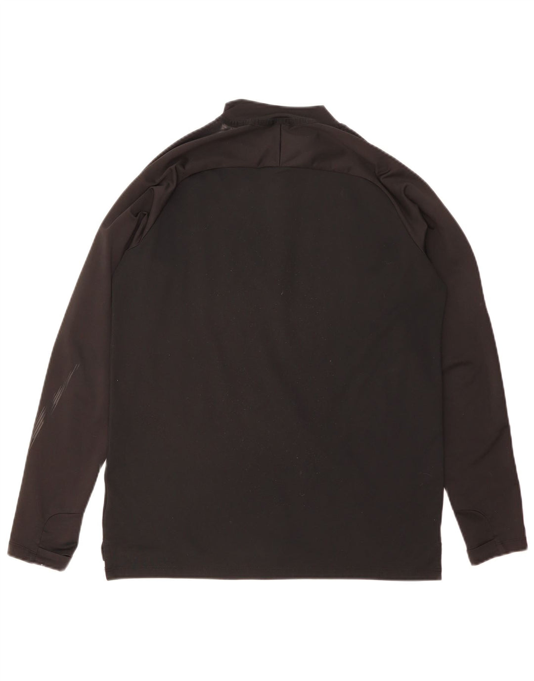 Nike Dri Fit Graphic Pullover Chándal Top Mediano Negro Colorblock
