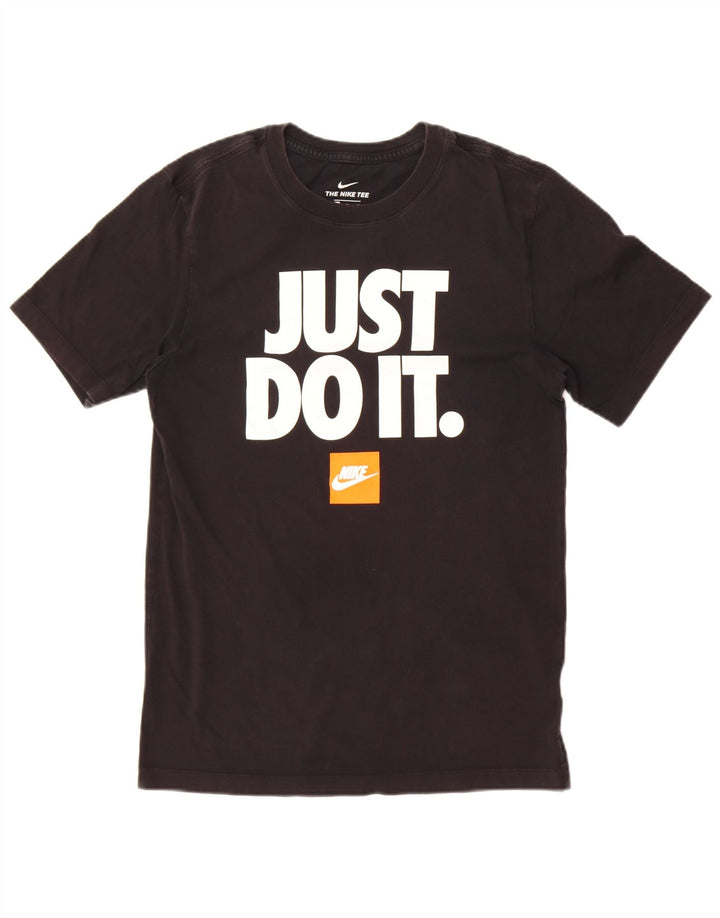 Nike - Camiseta gráfica para hombre, talla pequeña, color negro