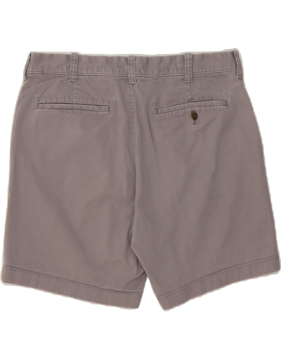 J. CREW Womens Mercantile Flex Chino Shorts W34 Large  Grey Cotton Vintage J. Crew and Second-Hand J. Crew from Messina Hembry 