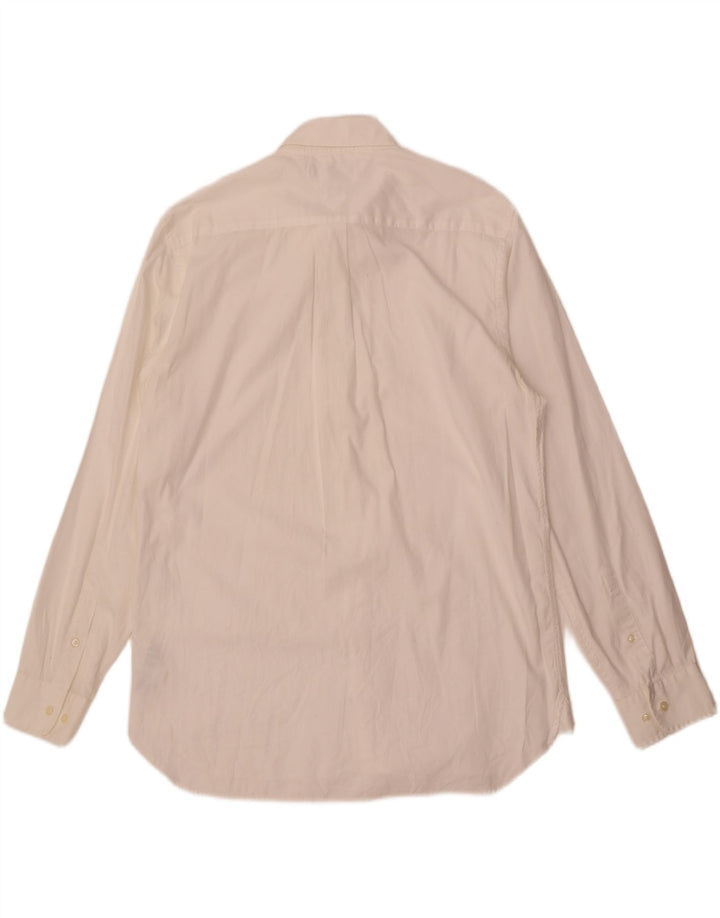Tommy Hilfiger Camisa Regular Fit para Hombre Algodón Blanco Grande