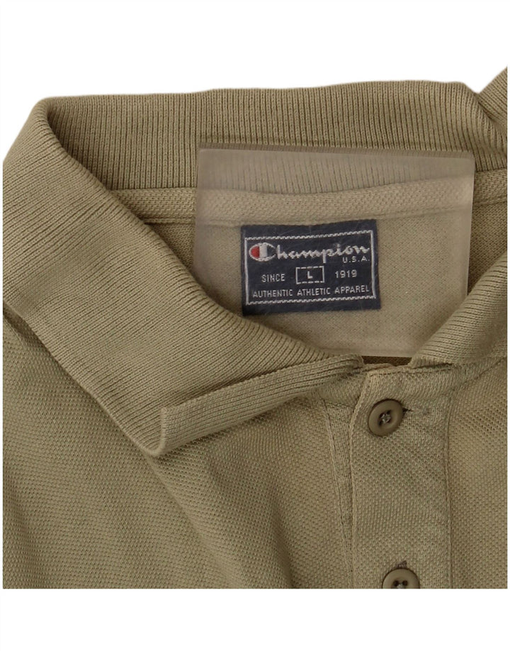 Champion Polo Para Hombre Grande Caqui