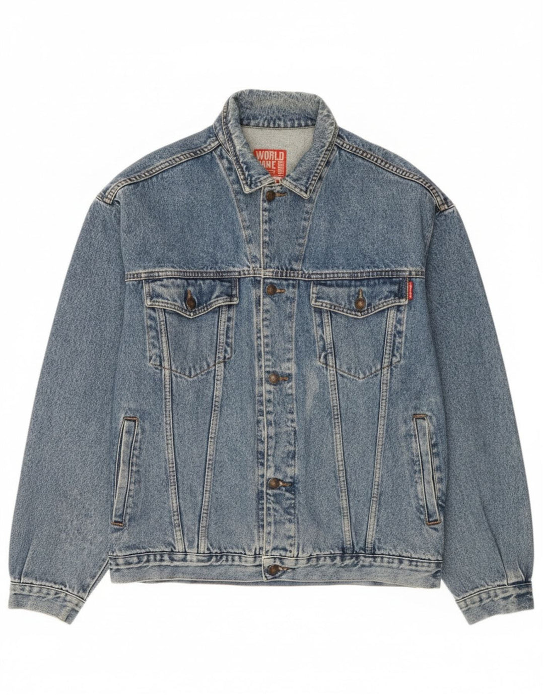 Casucci Chaqueta vaquera para hombre UK 42 XL Azul