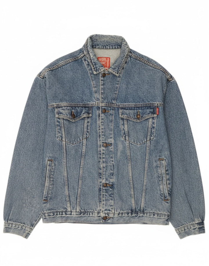 Casucci Chaqueta vaquera para hombre UK 42 XL Azul