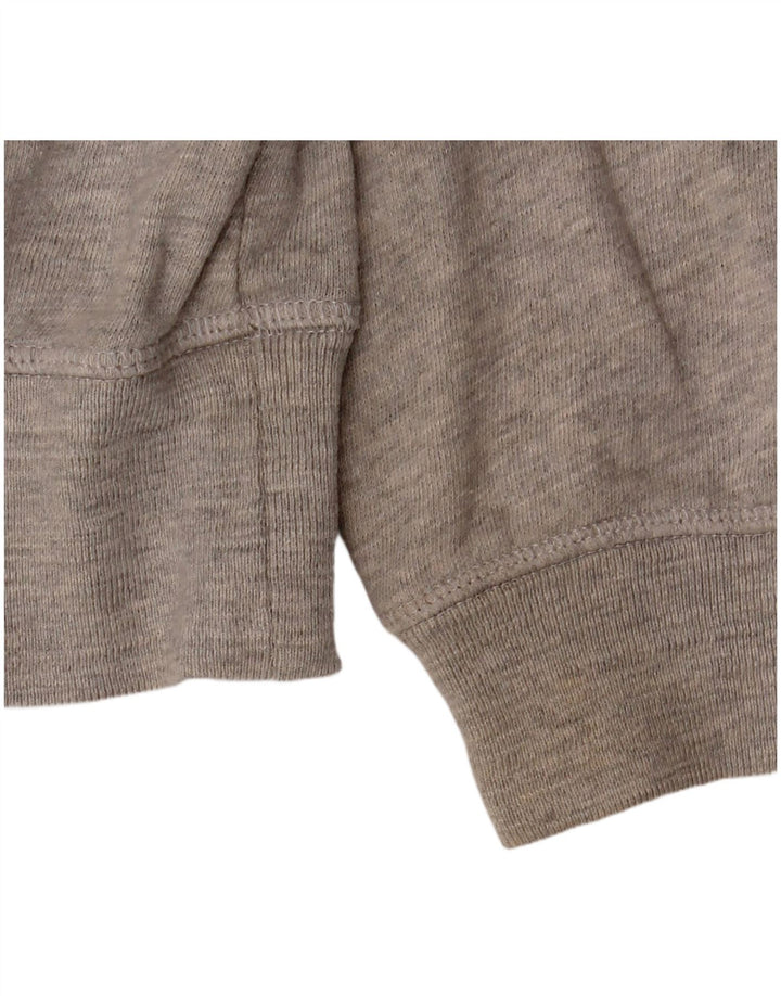 Marks & Spencer Suéter con capucha y cremallera extragrande para mujer UK 10 Small Grey Cotton