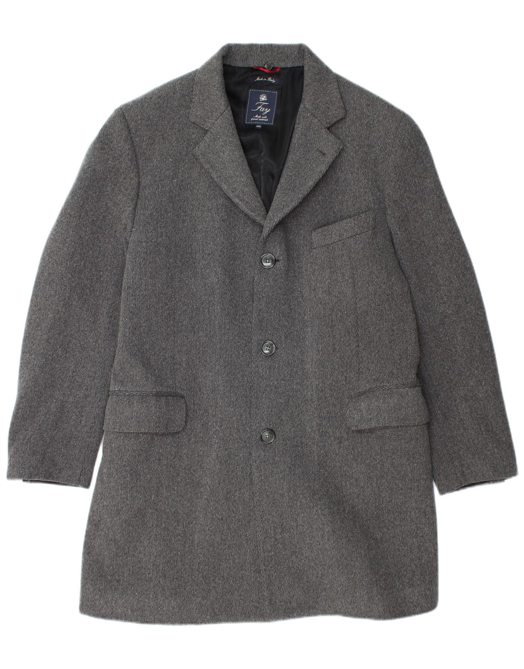 Abrigo Fay para hombre UK 44 2XL Gris