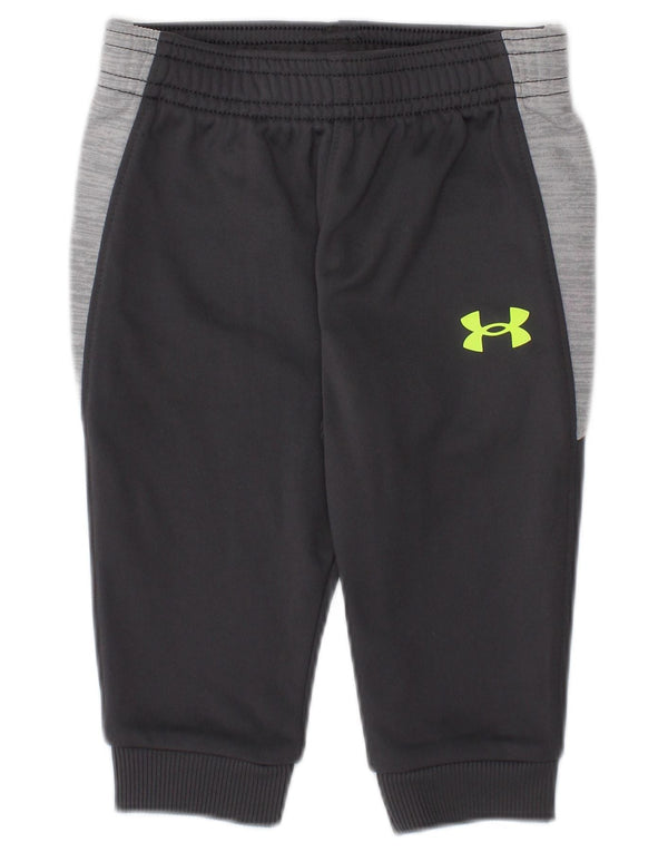 UNDER ARMOUR Pantalones de chándal para bebé niño 3-6 meses Negro Colorblock
