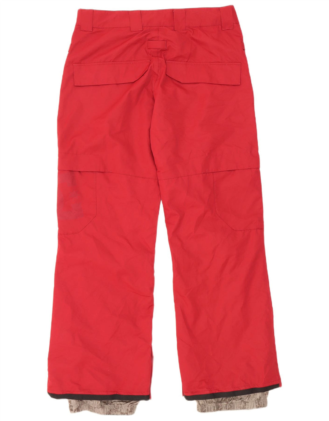 Pantalones de esquí DC Hombre Poliéster rojo medio