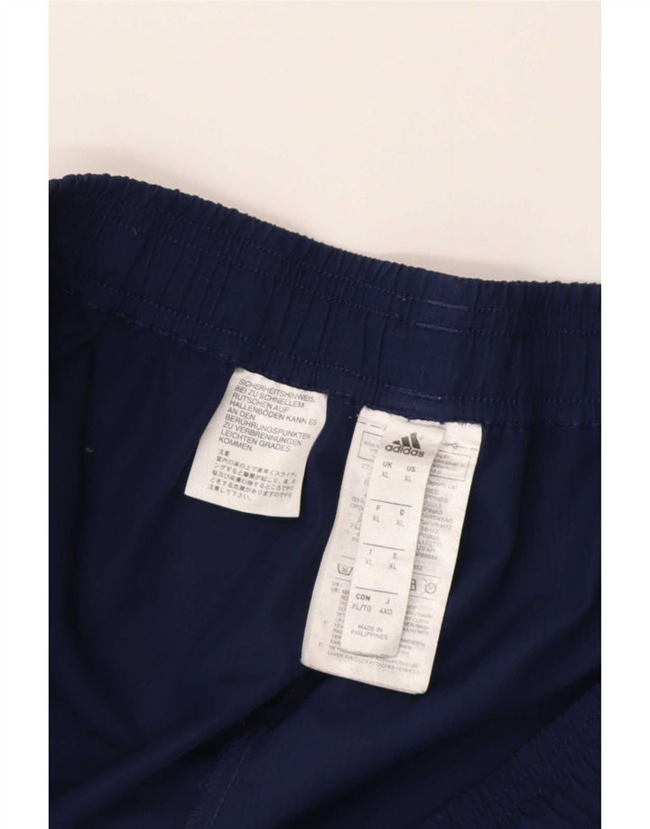 Adidas Hombre Climalite Pantalón Chándal XL Azul Marino Poliéster