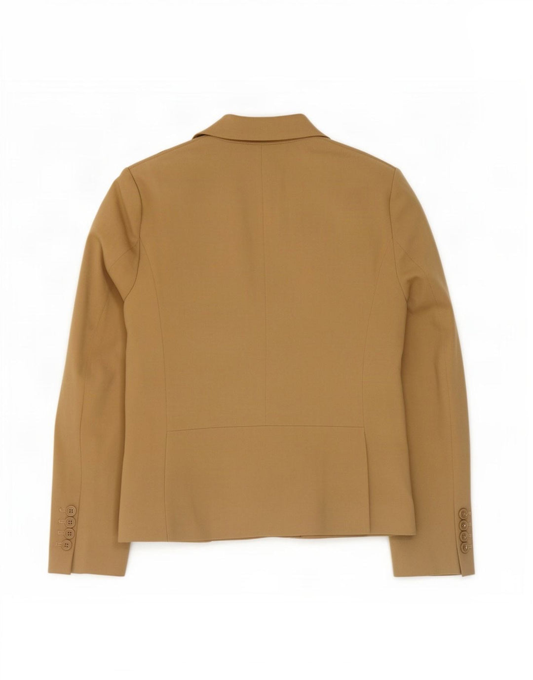Marks & Spencer Chaqueta tipo blazer de 2 botones para mujer UK 42 Poliéster beige medio